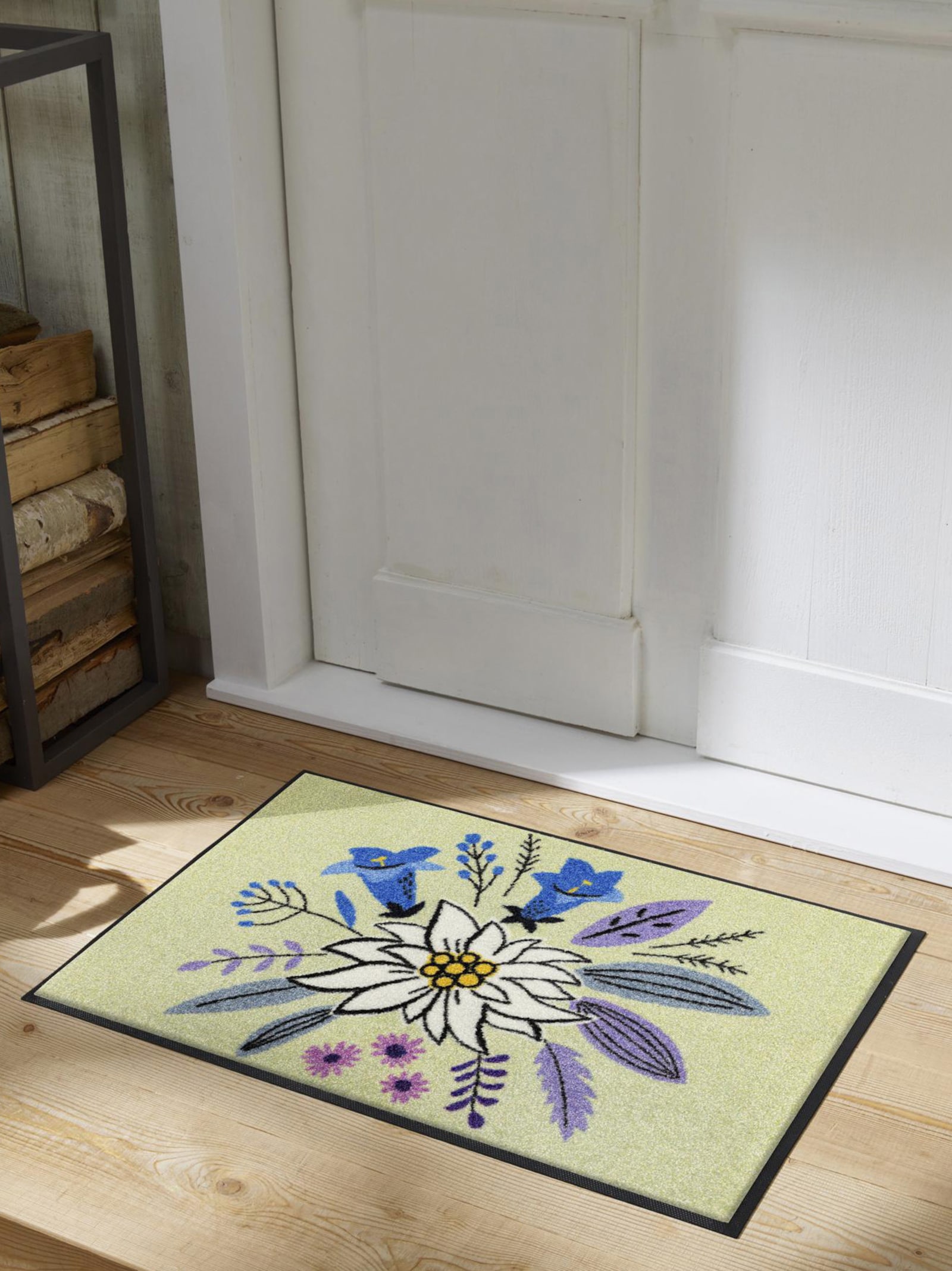 wash+dry by Kleen-Tex Fußmatte - vanille-bedruckt