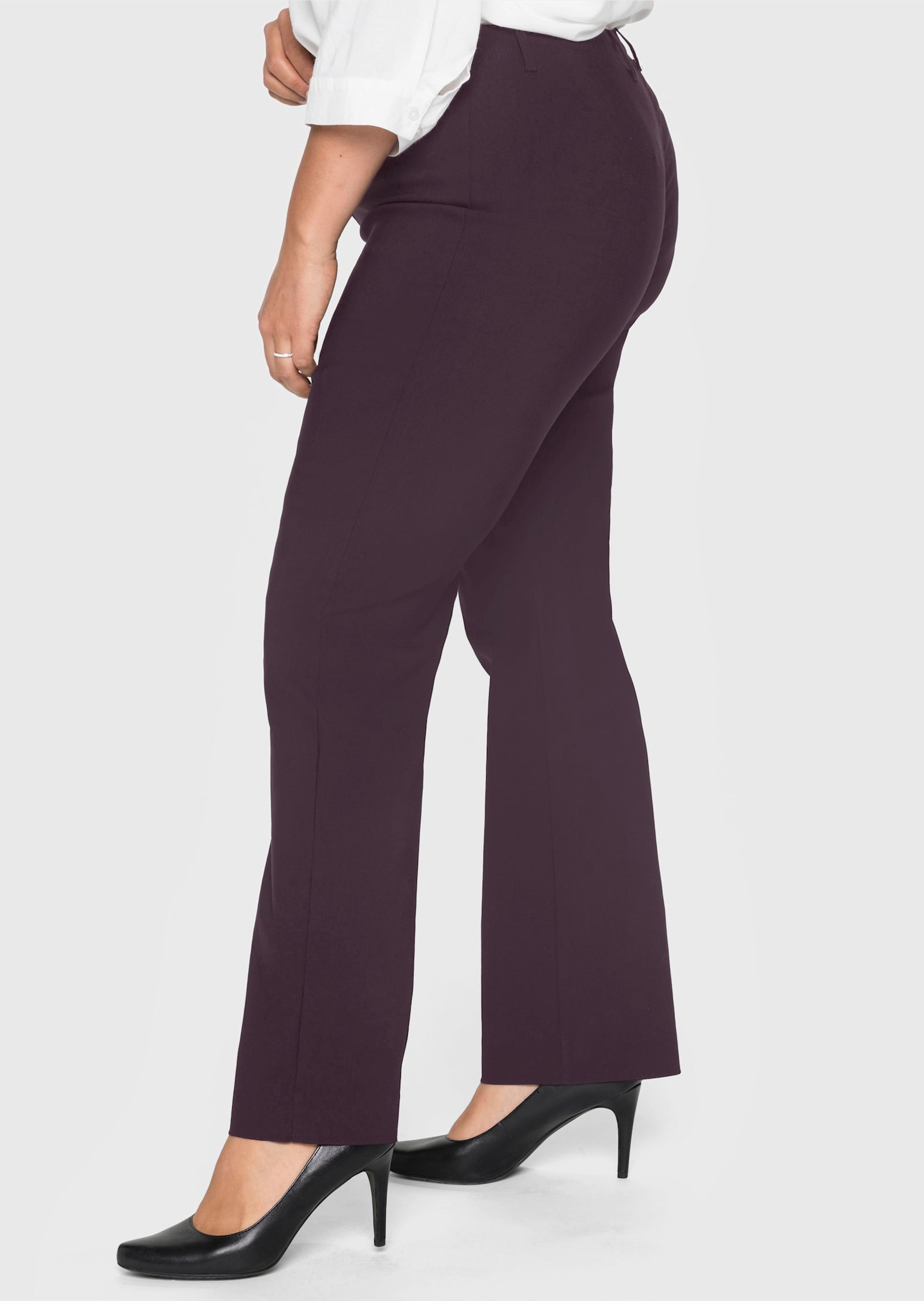 sheego Bengalinhose - aubergine