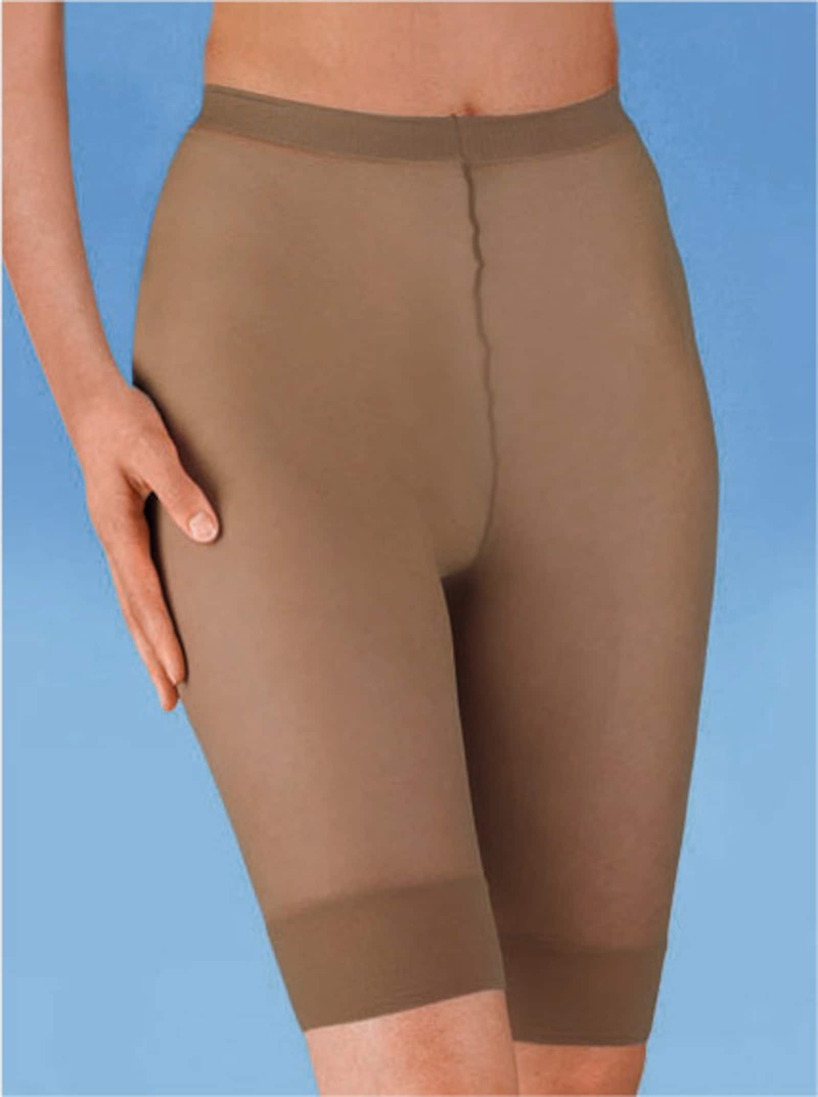Esda Feinstrumpf-Kurzhose - braun