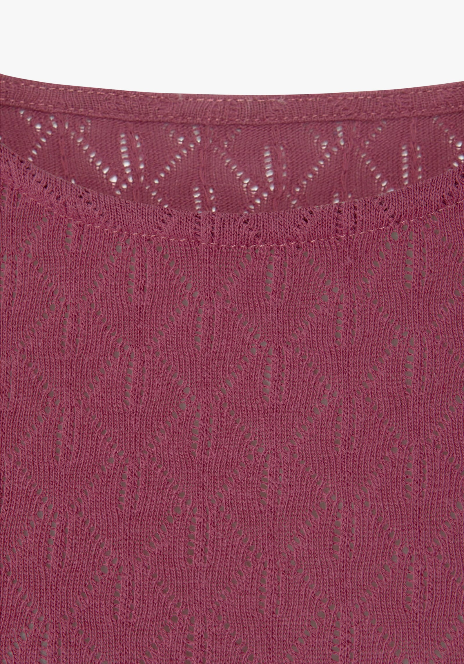 Vivance Shirt met lange mouwen - bessenrood