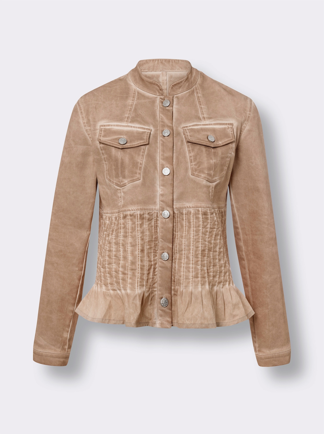 heine Veste blazer - couleur chamois