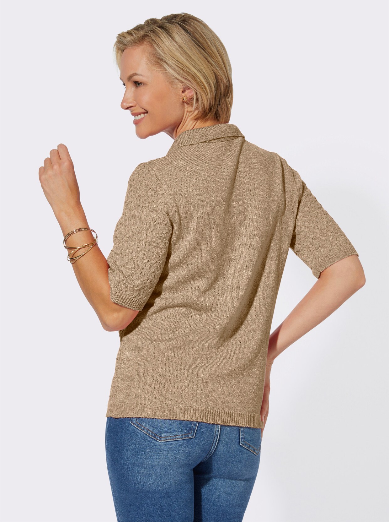 Polopullover - beige