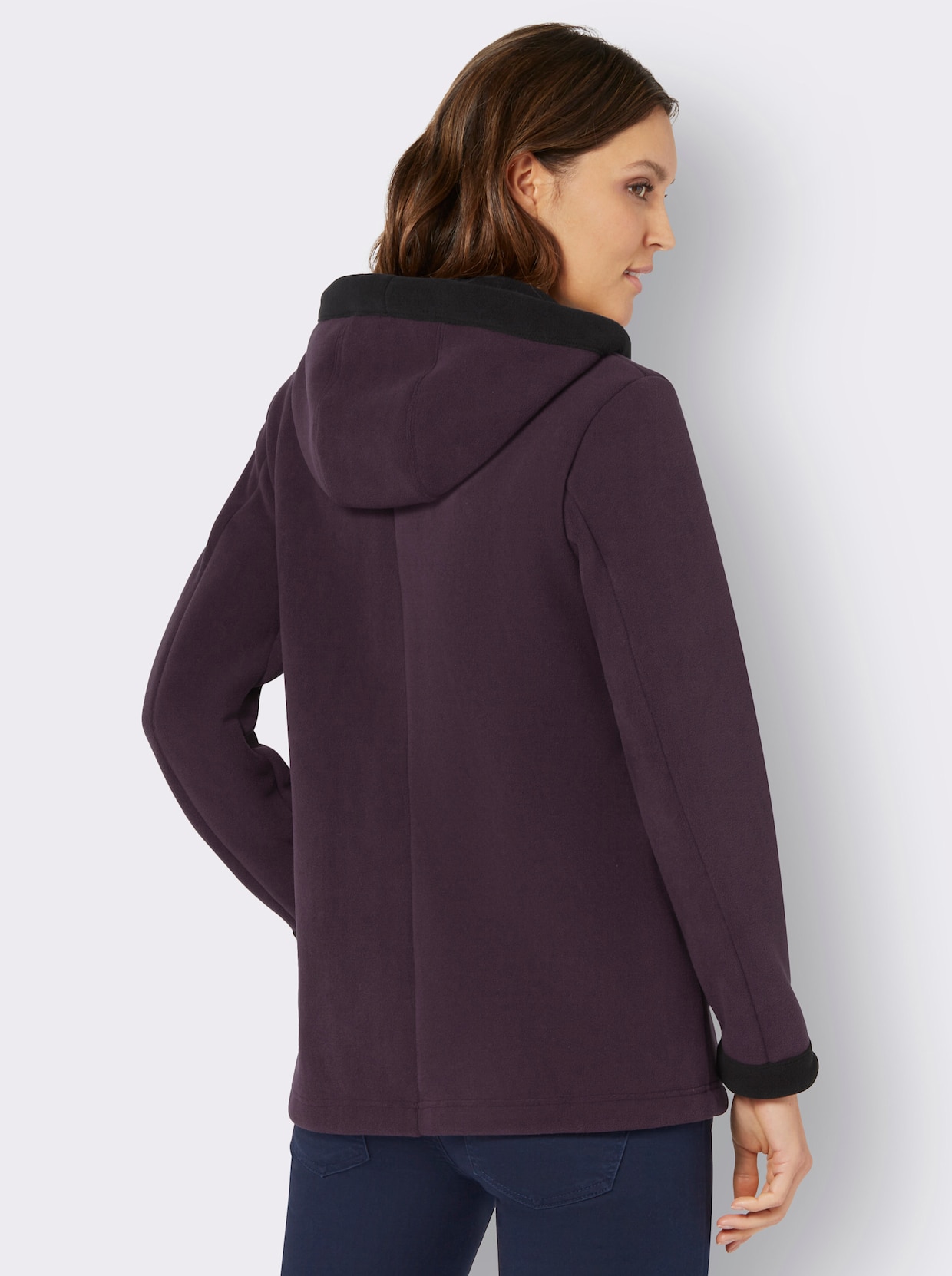 Jacke - aubergine