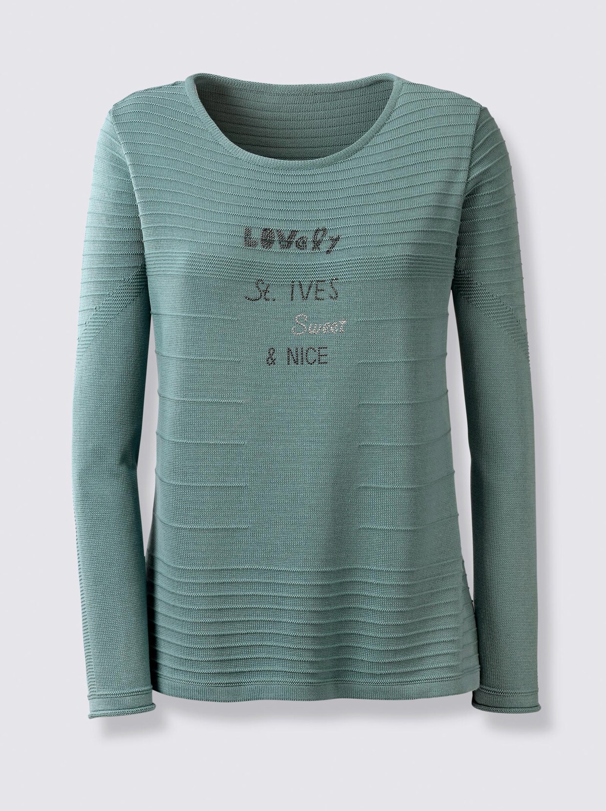 Strickpullover - jade