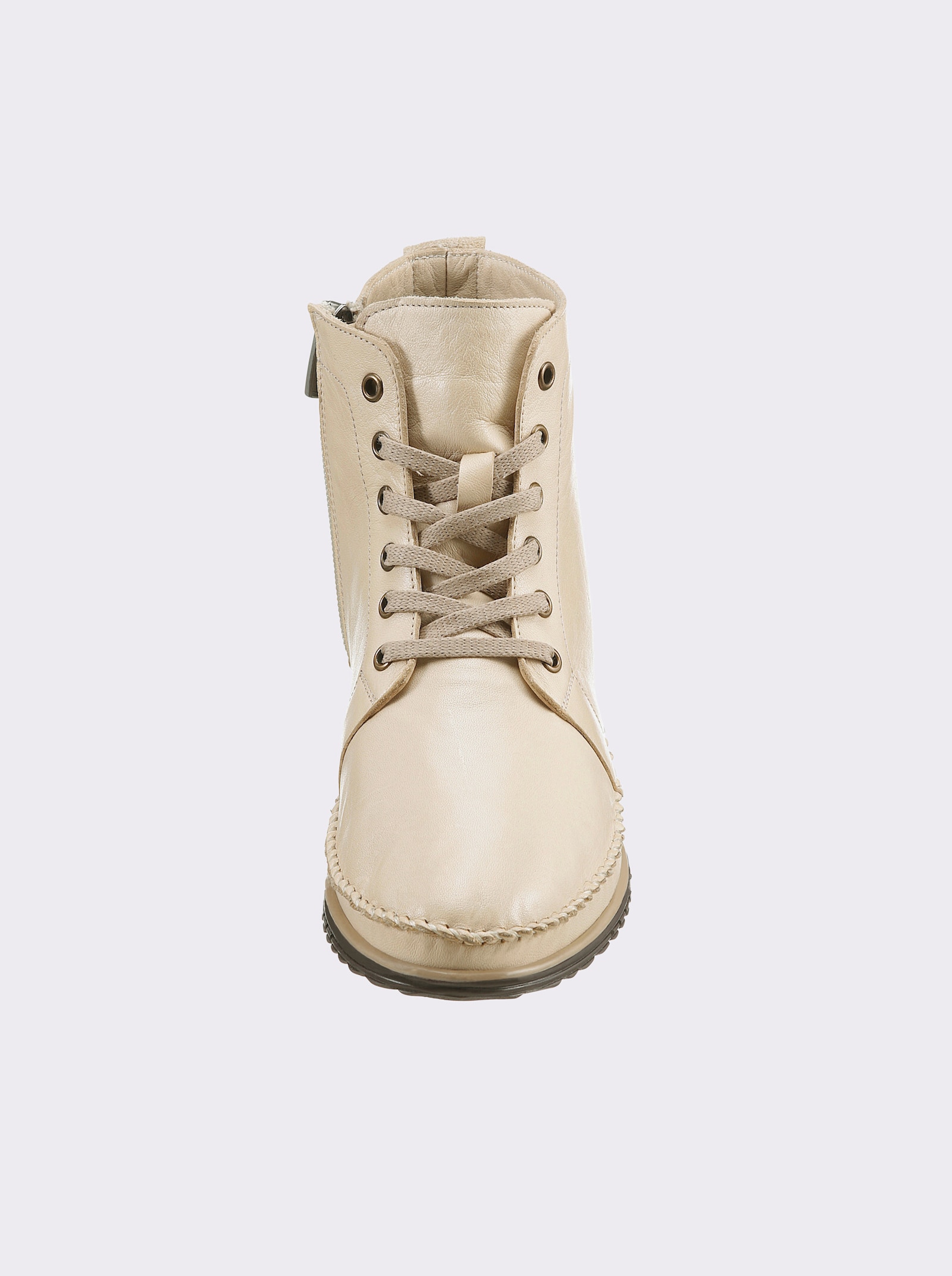Andrea Conti Bottines à lacets - beige