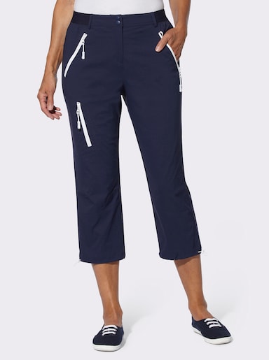 Funktionshose in 3/4-Länge - marine