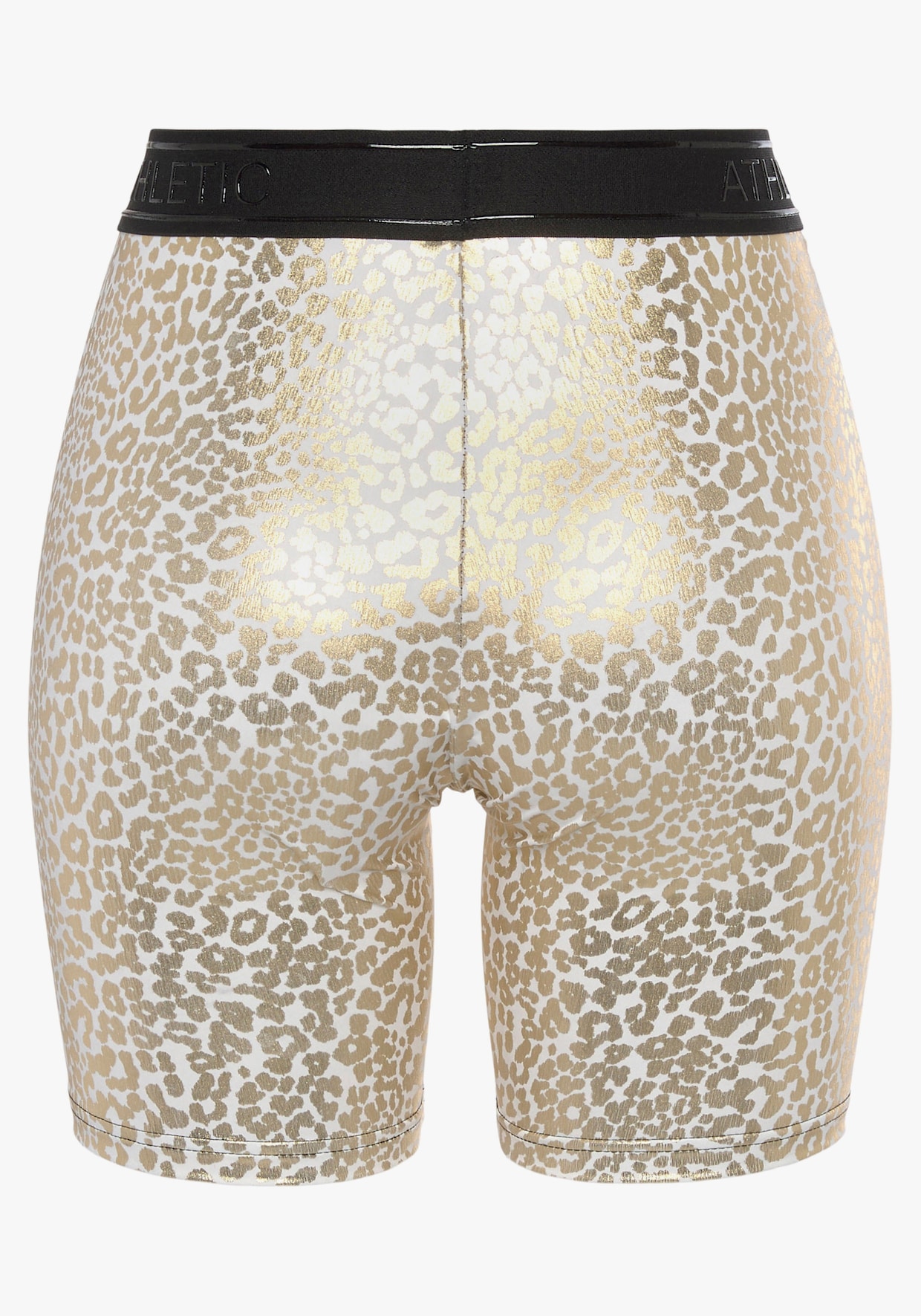 LASCANA ACTIVE Funktionsshorts - gold, weiss
