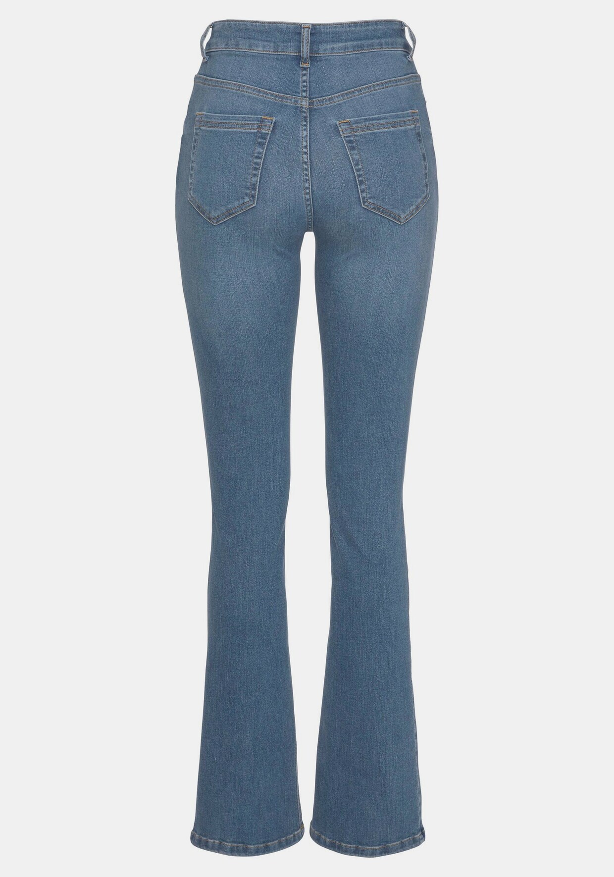 LASCANA Bootcut-Jeans - blue-washed
