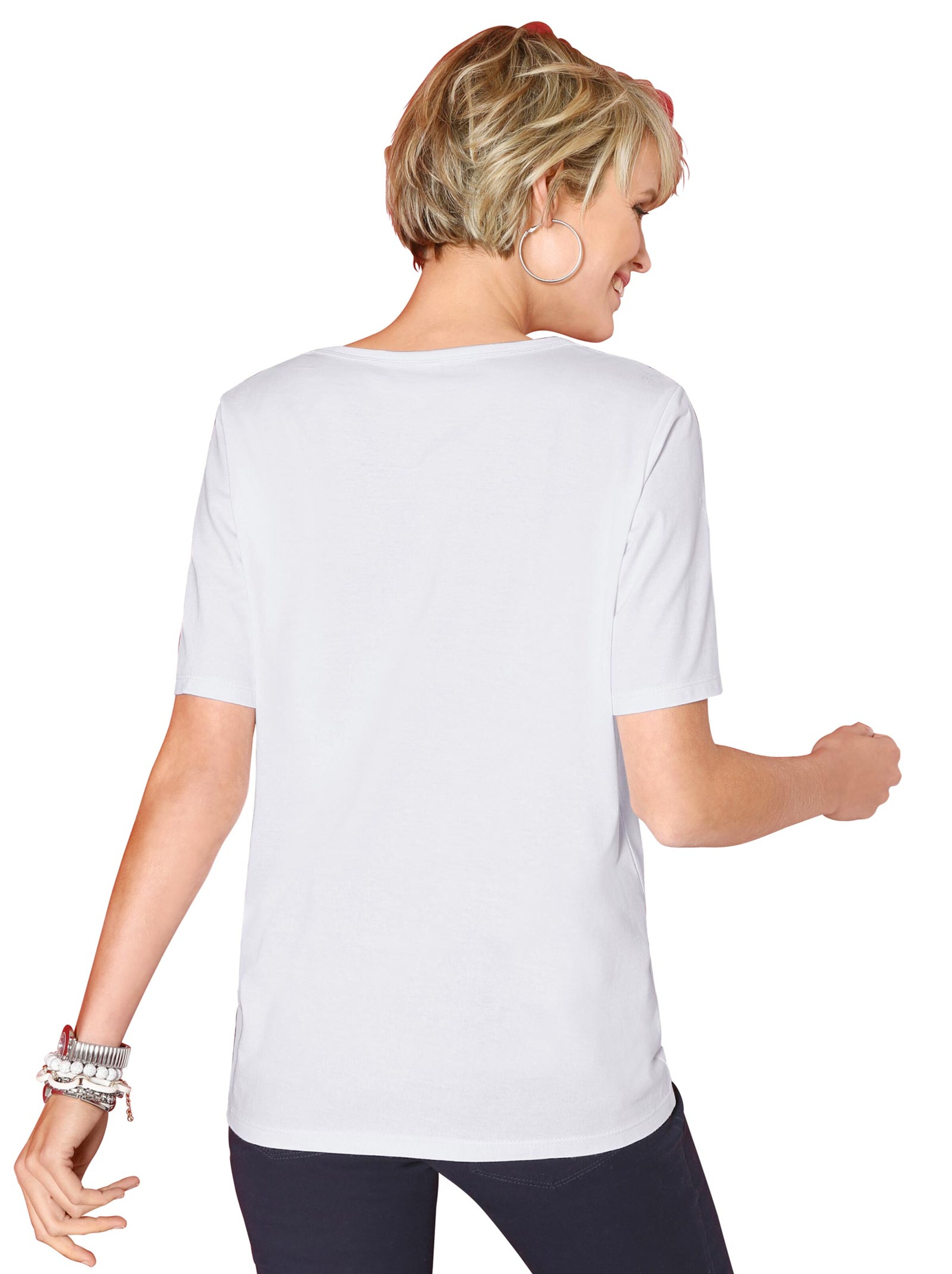 Shirt - weiß-bedruckt