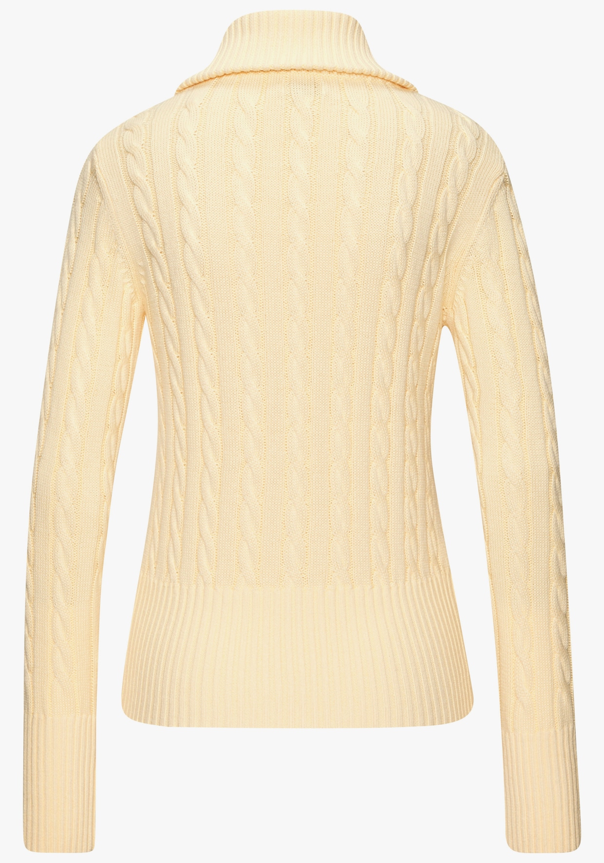 LASCANA Strickjacke - hellgelb