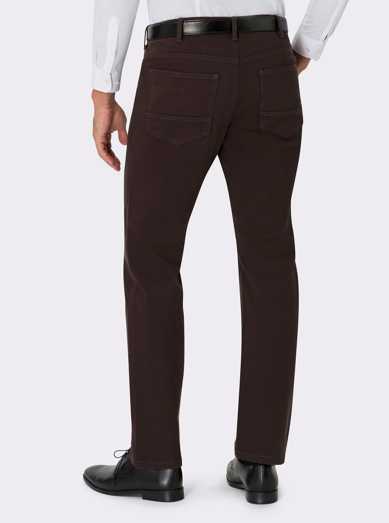 Twill-broek - bruin