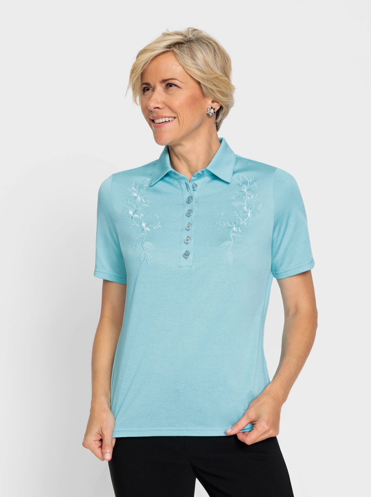 Shirt - aquamarine