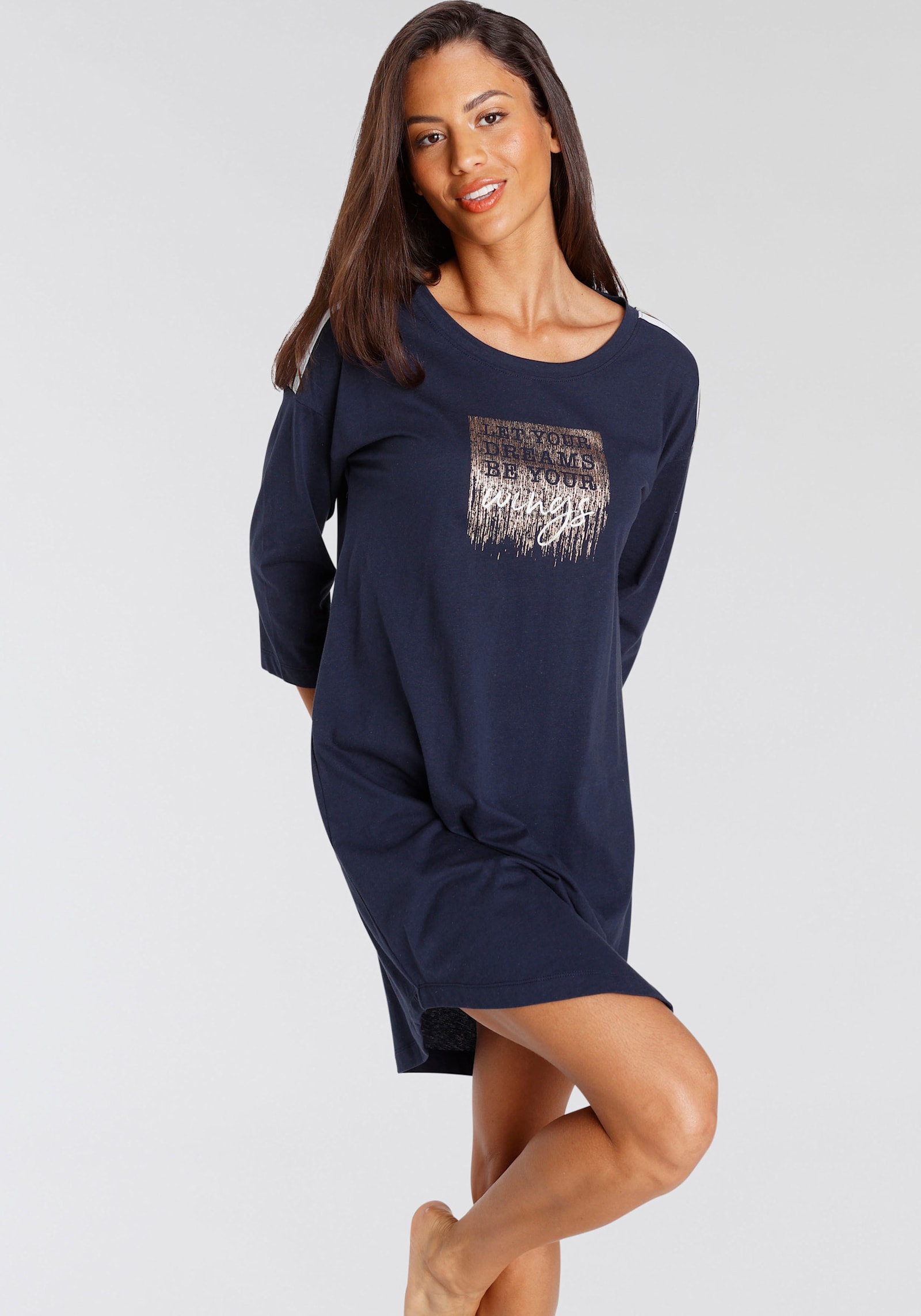 Vivance Dreams Chemise de nuit - bleu foncé