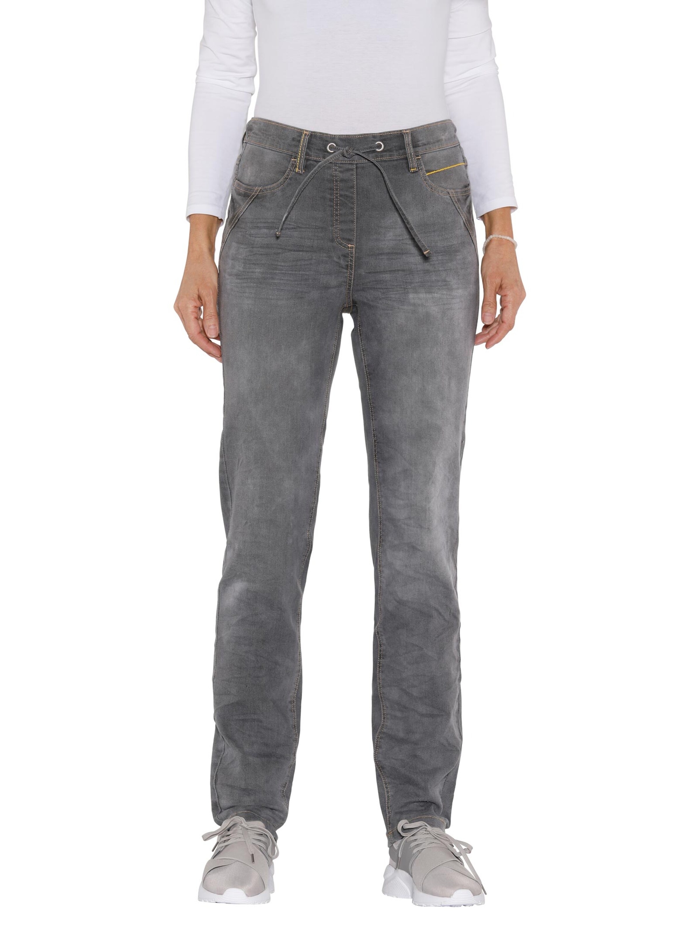 Jeans - grey-denim