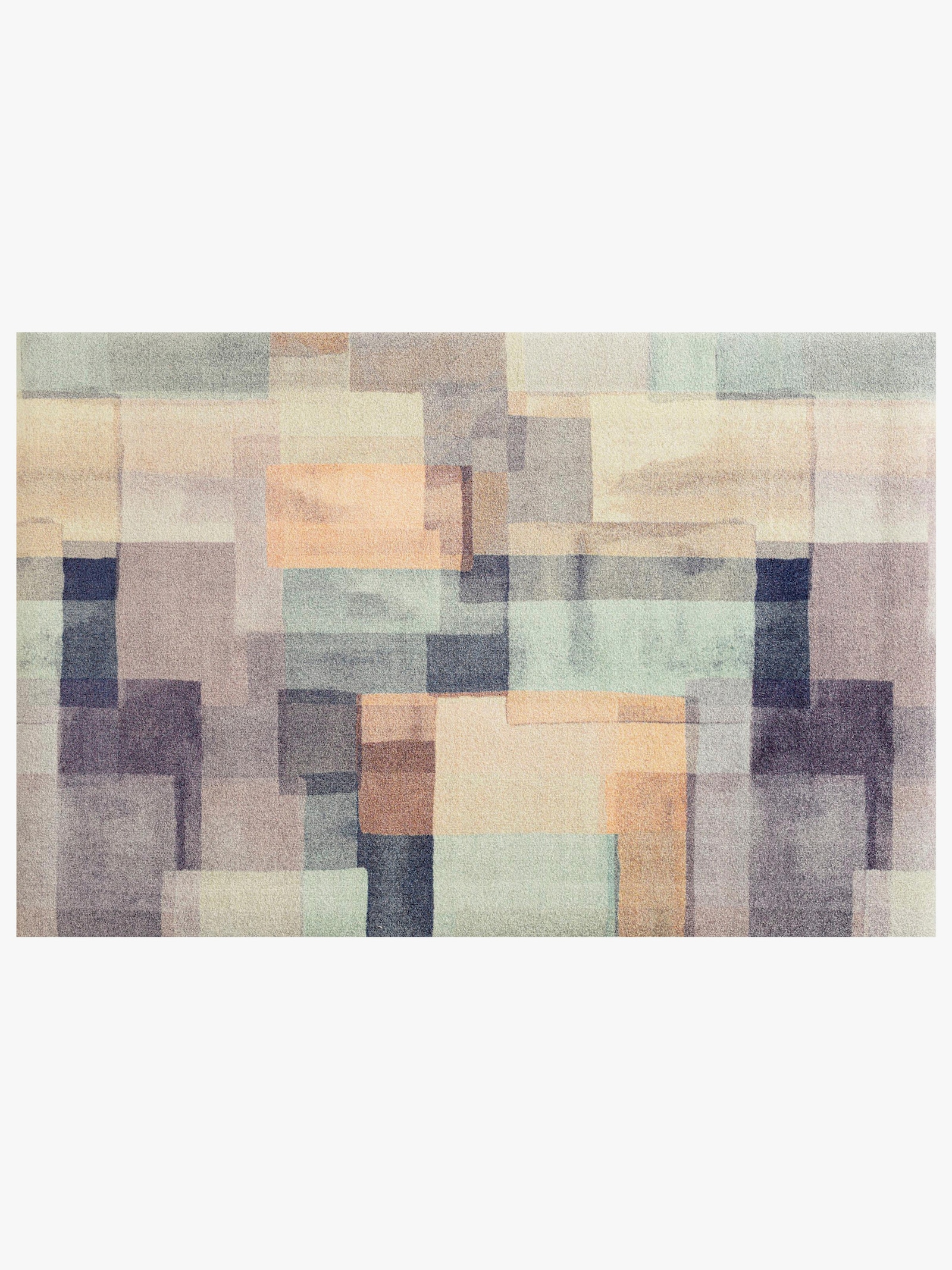 wash+dry by Kleen-Tex Fußmatte - flieder-beige-bedruckt