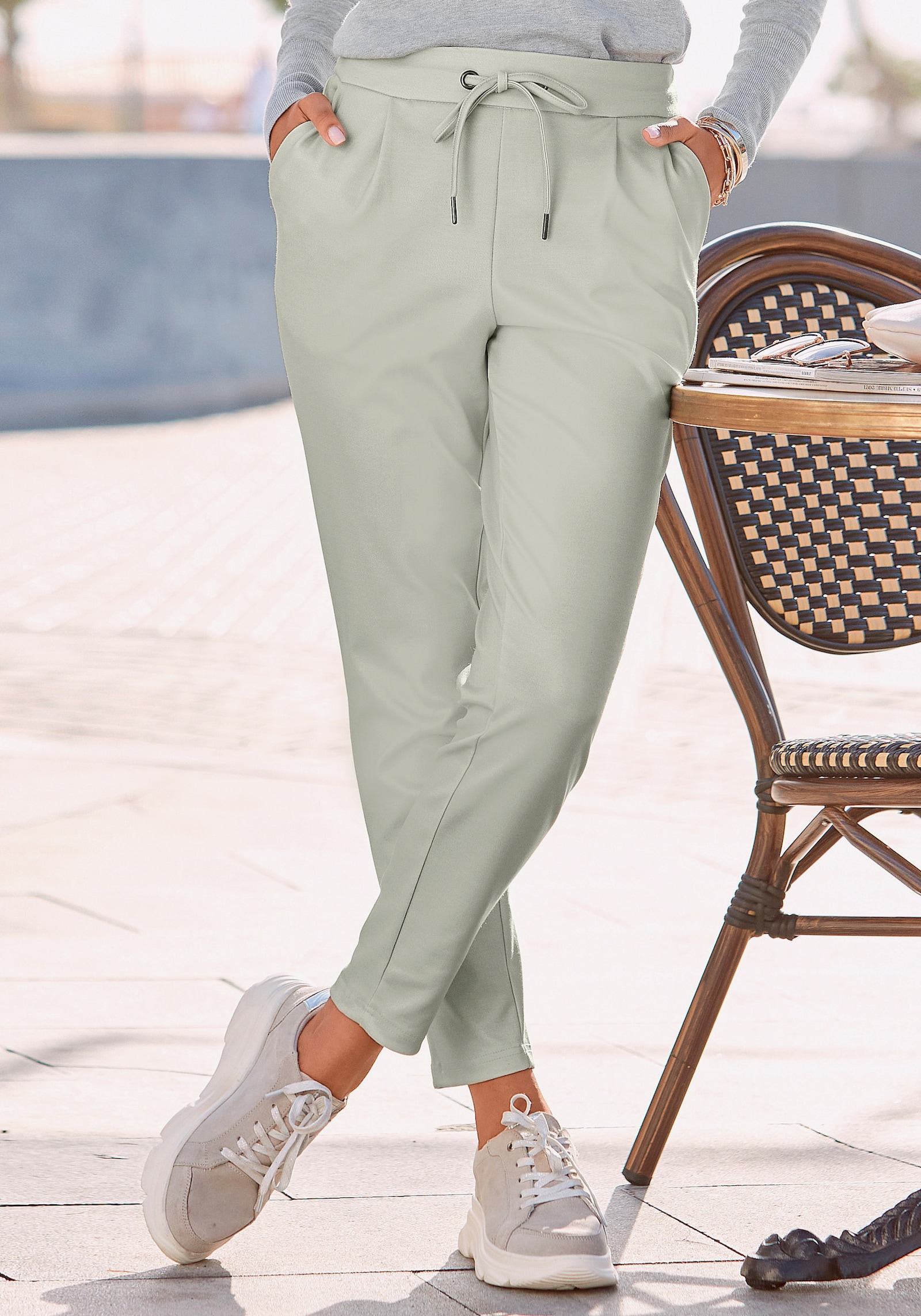 LASCANA Schlupfhose - grün