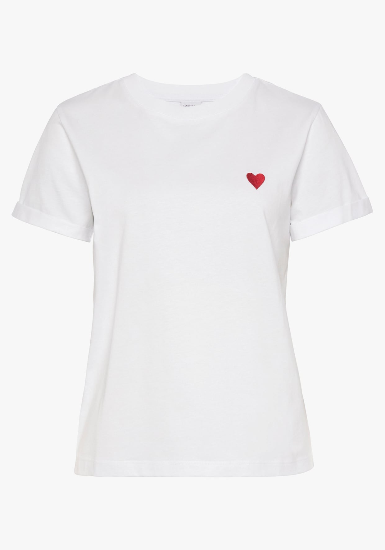 LASCANA T-shirt - blanc-rouge