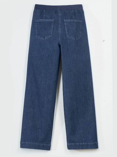 Culotte in Schlupfform - blue-stone-washed