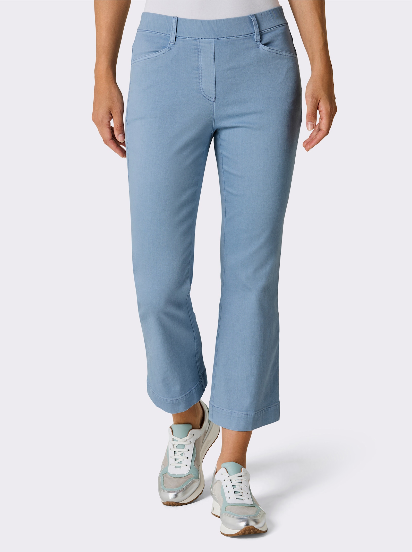 Ascari Schlupfjeans in 7/8-Länge - bleu