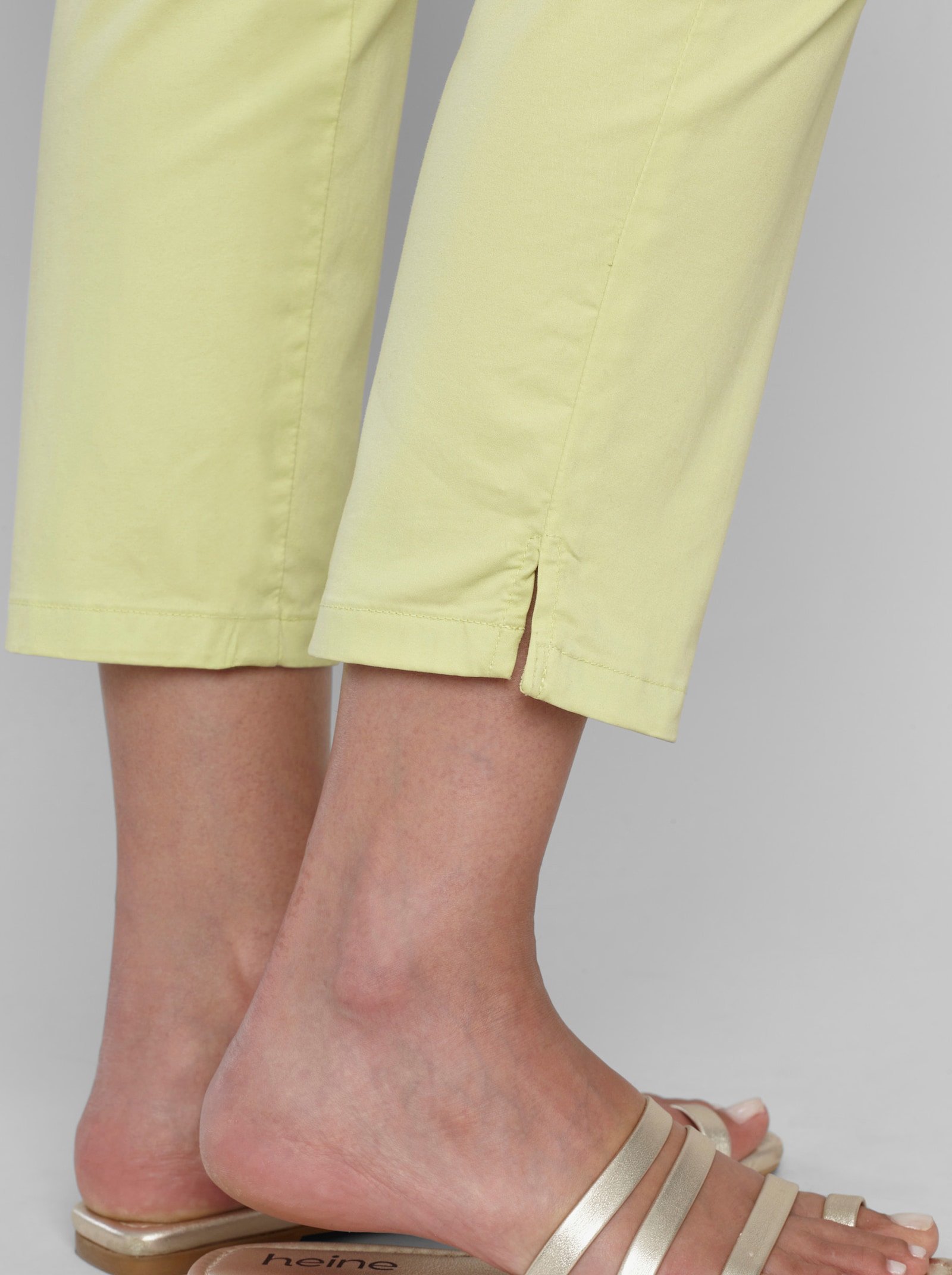 heine 7/8-Hose mit schmalem Bein - pistazie