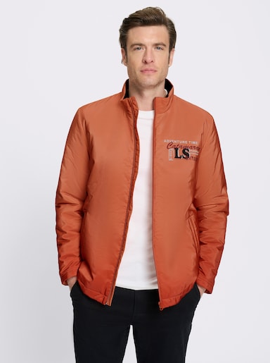 Catamaran Longjacke mit Farbverlauf, für kalte Tage - rostrot
