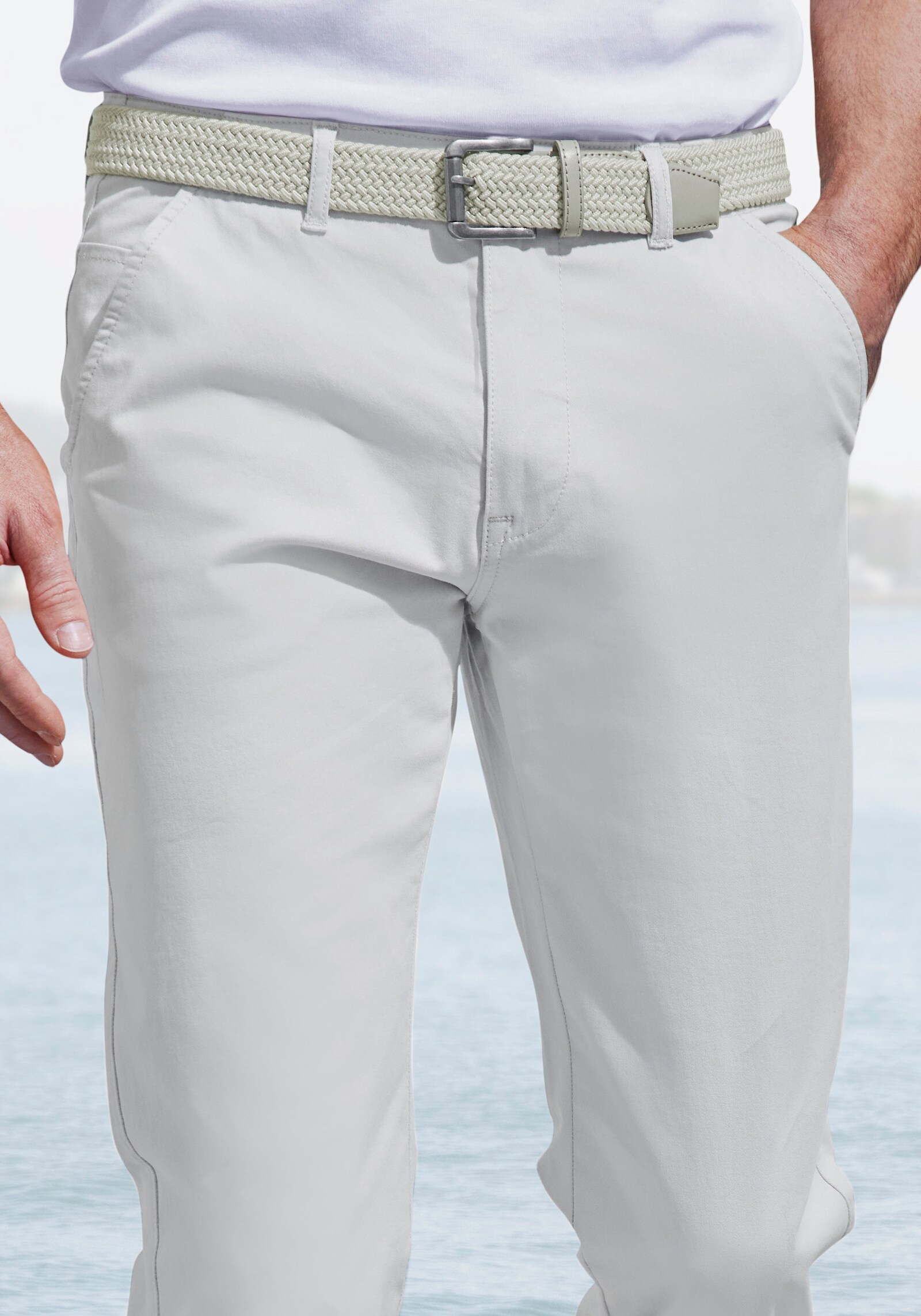 John Devin Chinohose - hellgrau