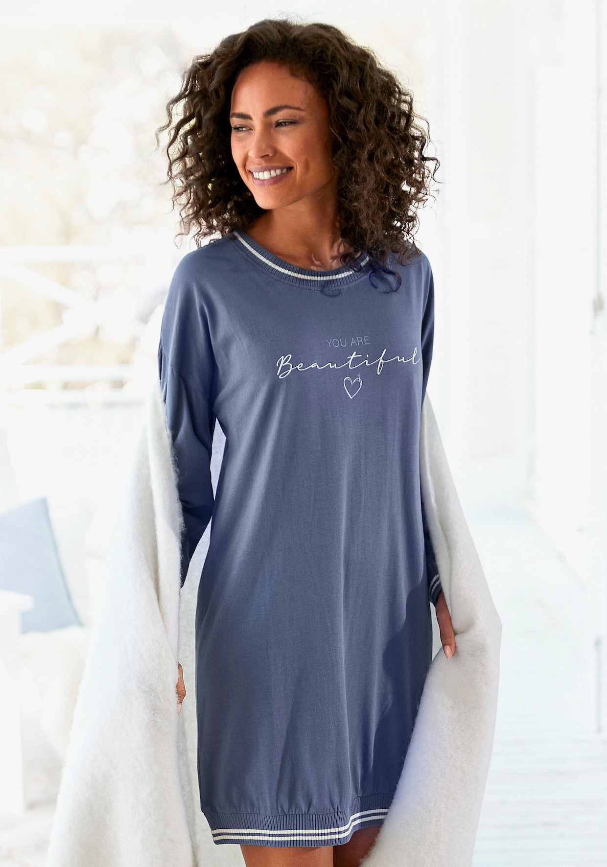 Vivance Dreams Nachthemd - blau
