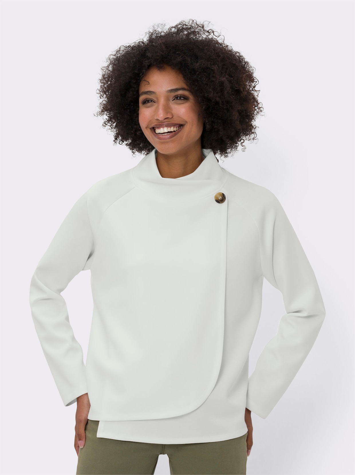 heine Sweatshirt - ecru