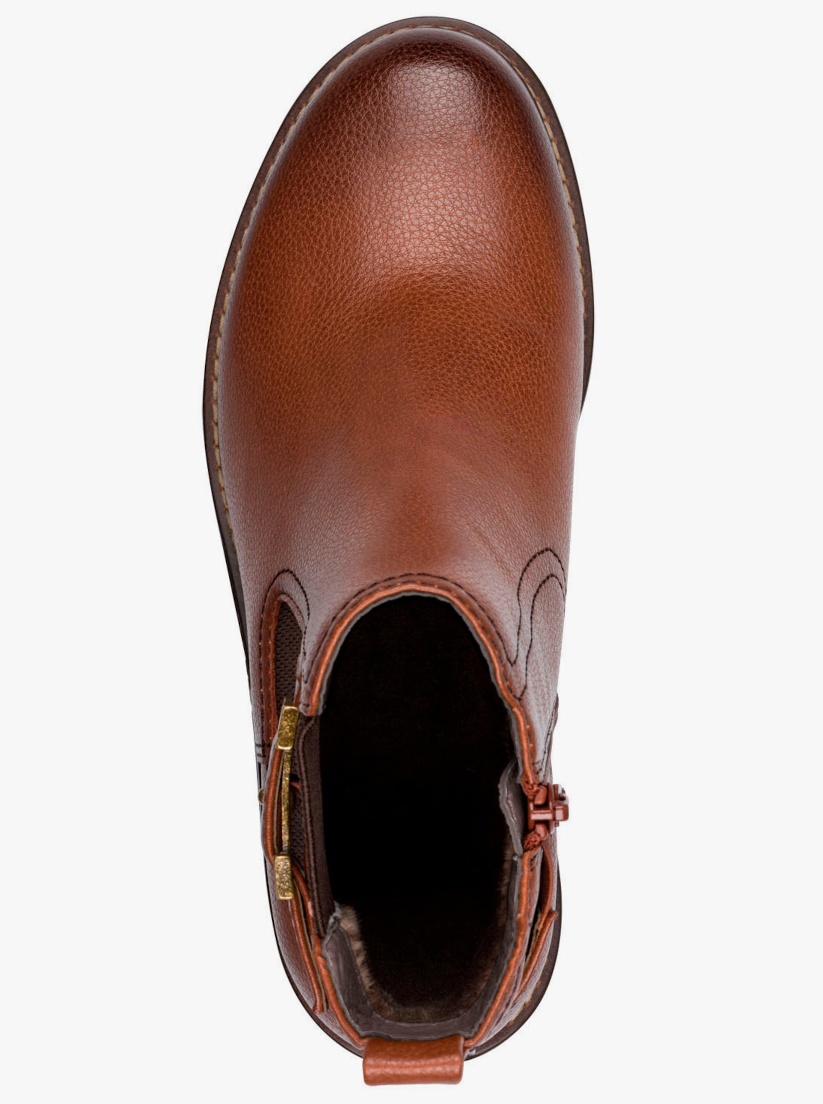 Jana Stövletter med dekorslejf - cognac