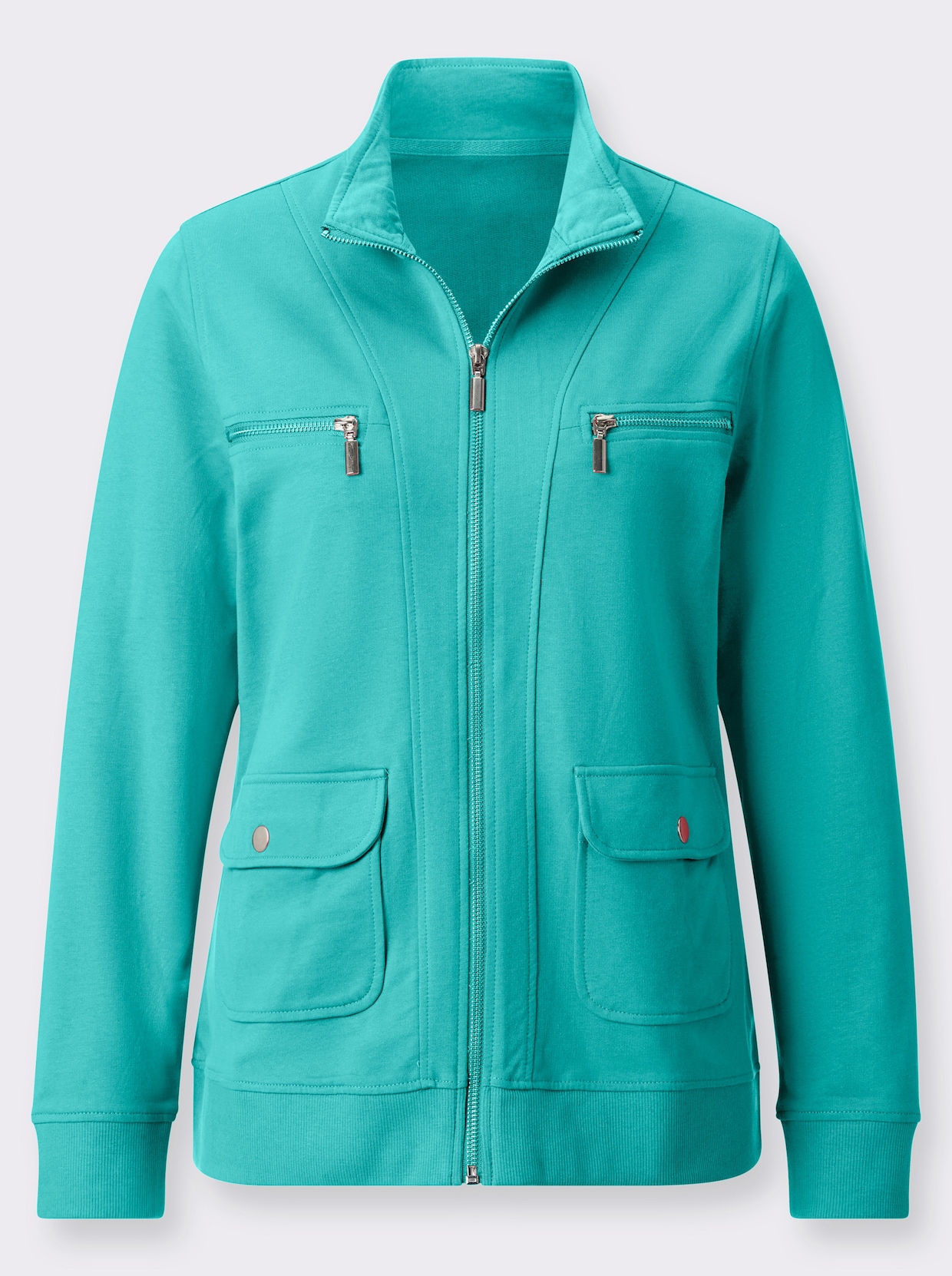 Shirtjacke - aqua