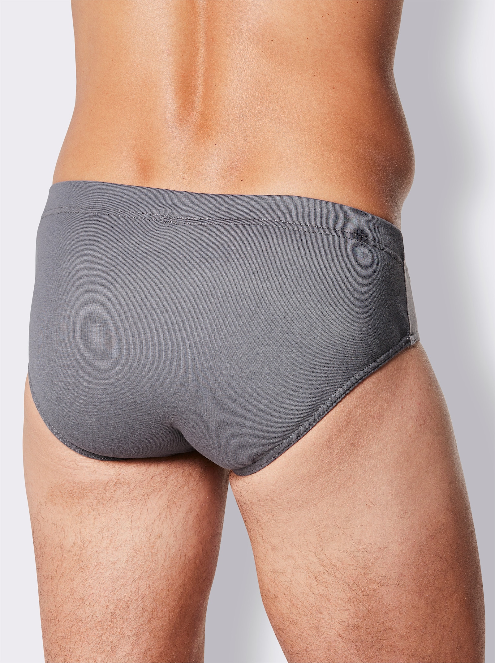 wäschepur men Slipy - džínová modrá + antracitová + modrá + kamenná šedá