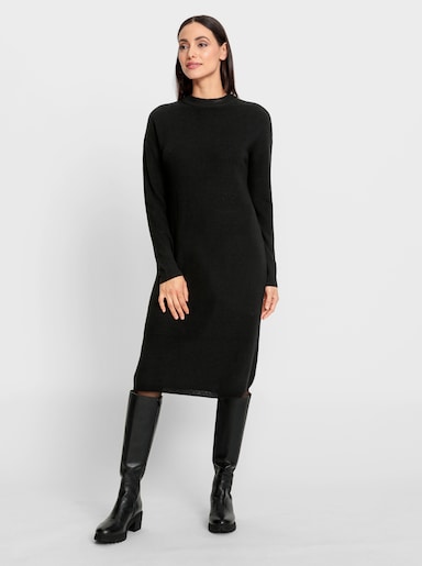 heine Strickkleid - schwarz