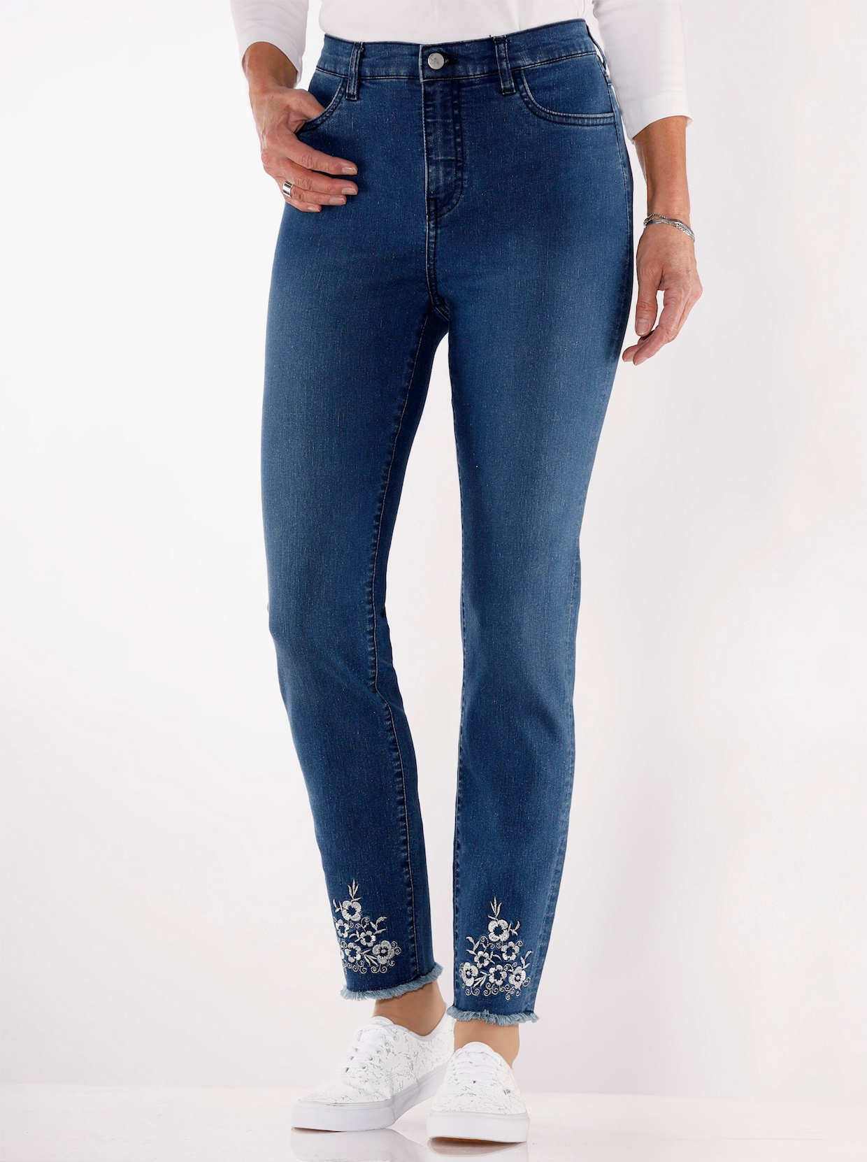 Jeans - blue-stone-washed