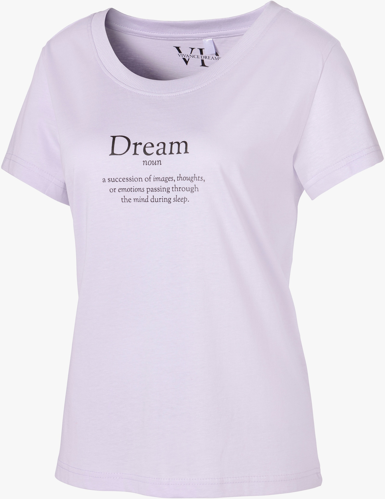 Vivance Dreams Pyjamaoberteil - violett