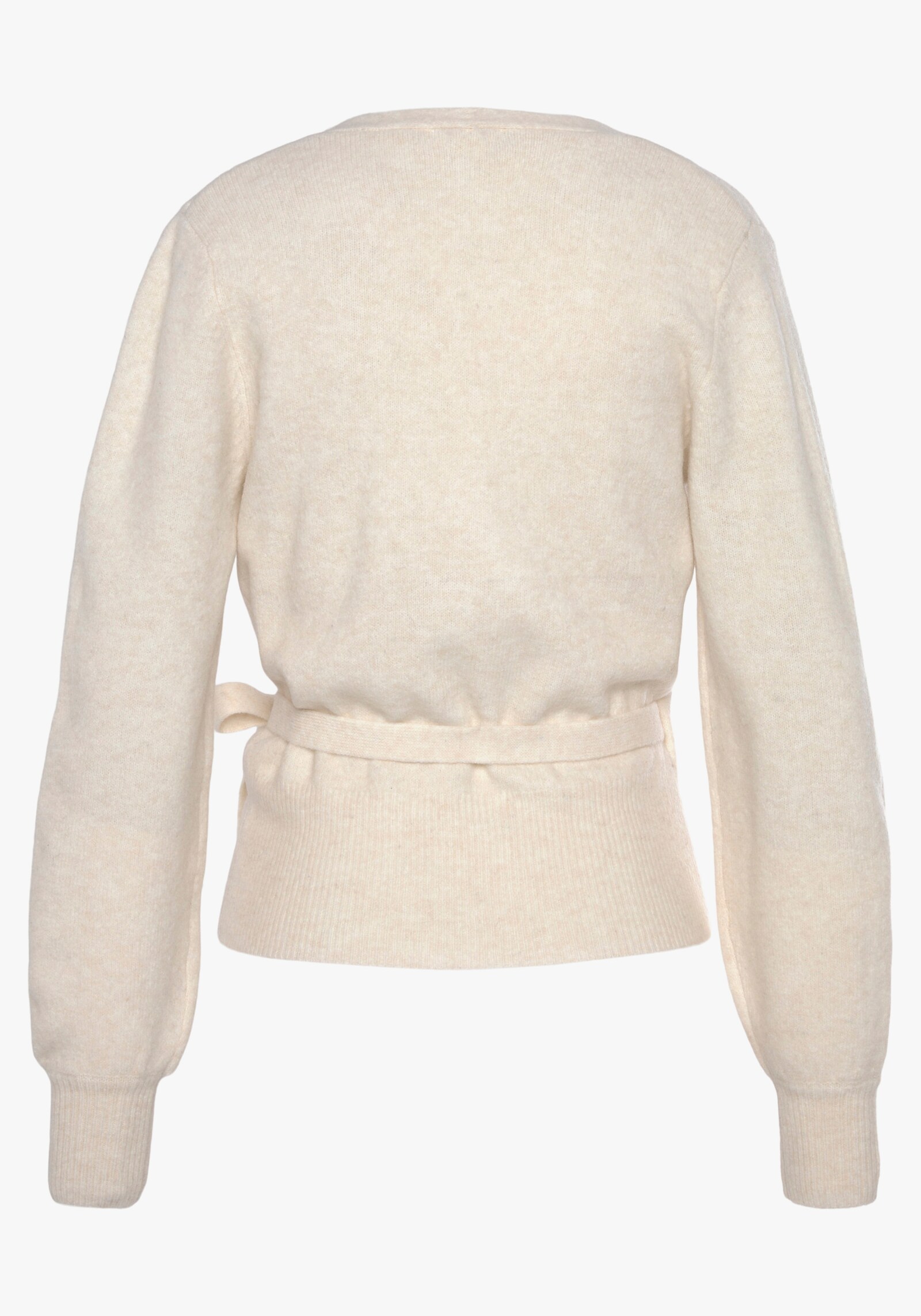 LASCANA Wickelstrickjacke - creme