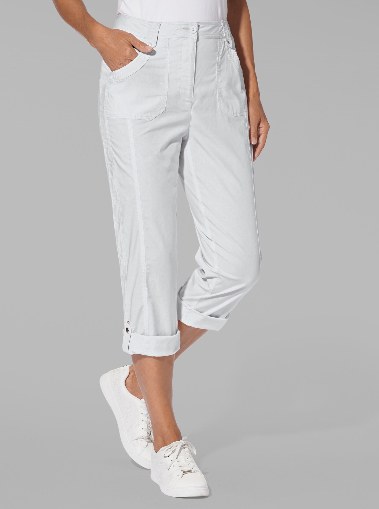7/8-Hose - weiß