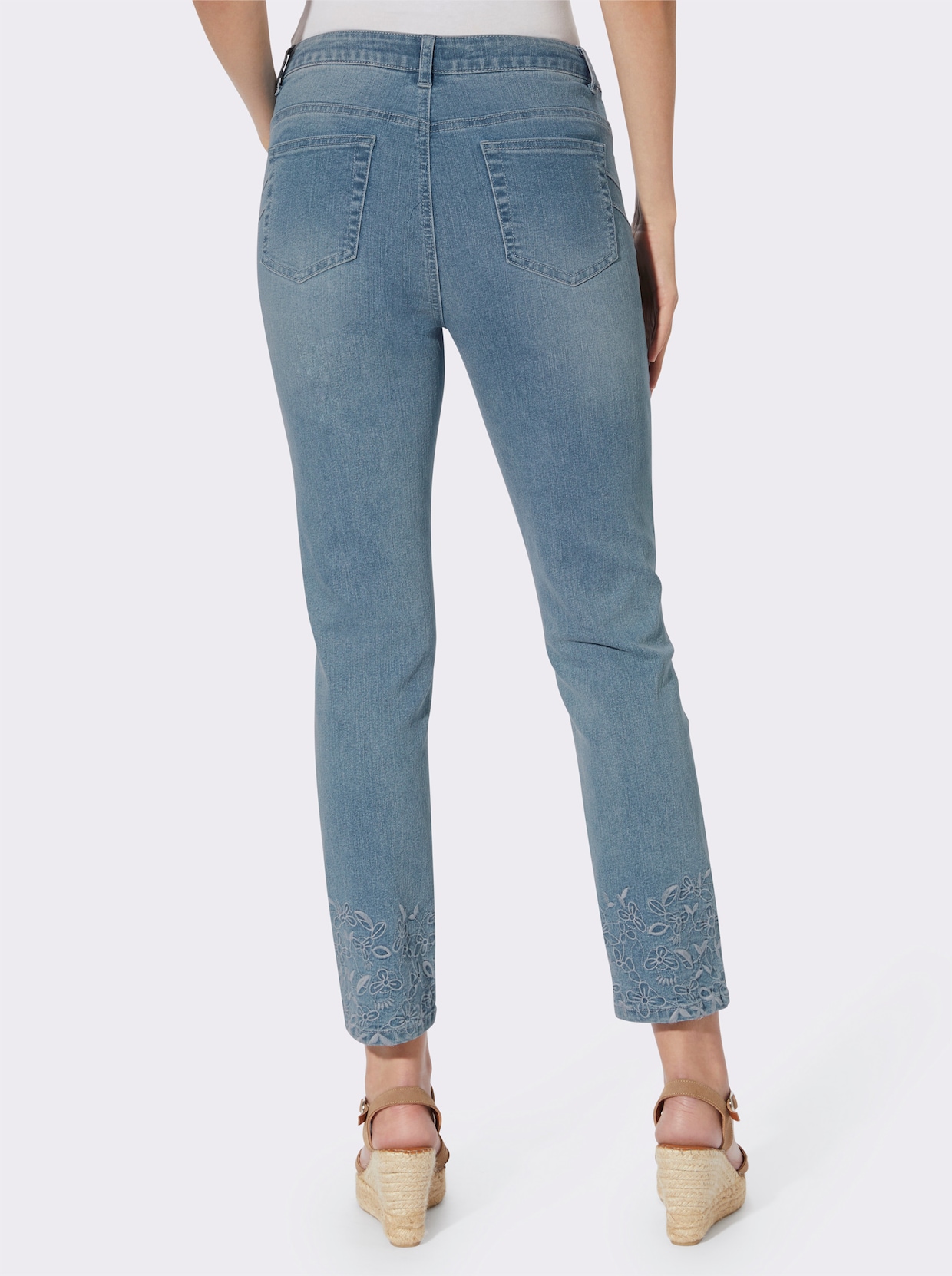 heine Push-up-Jeans - blue-bleached