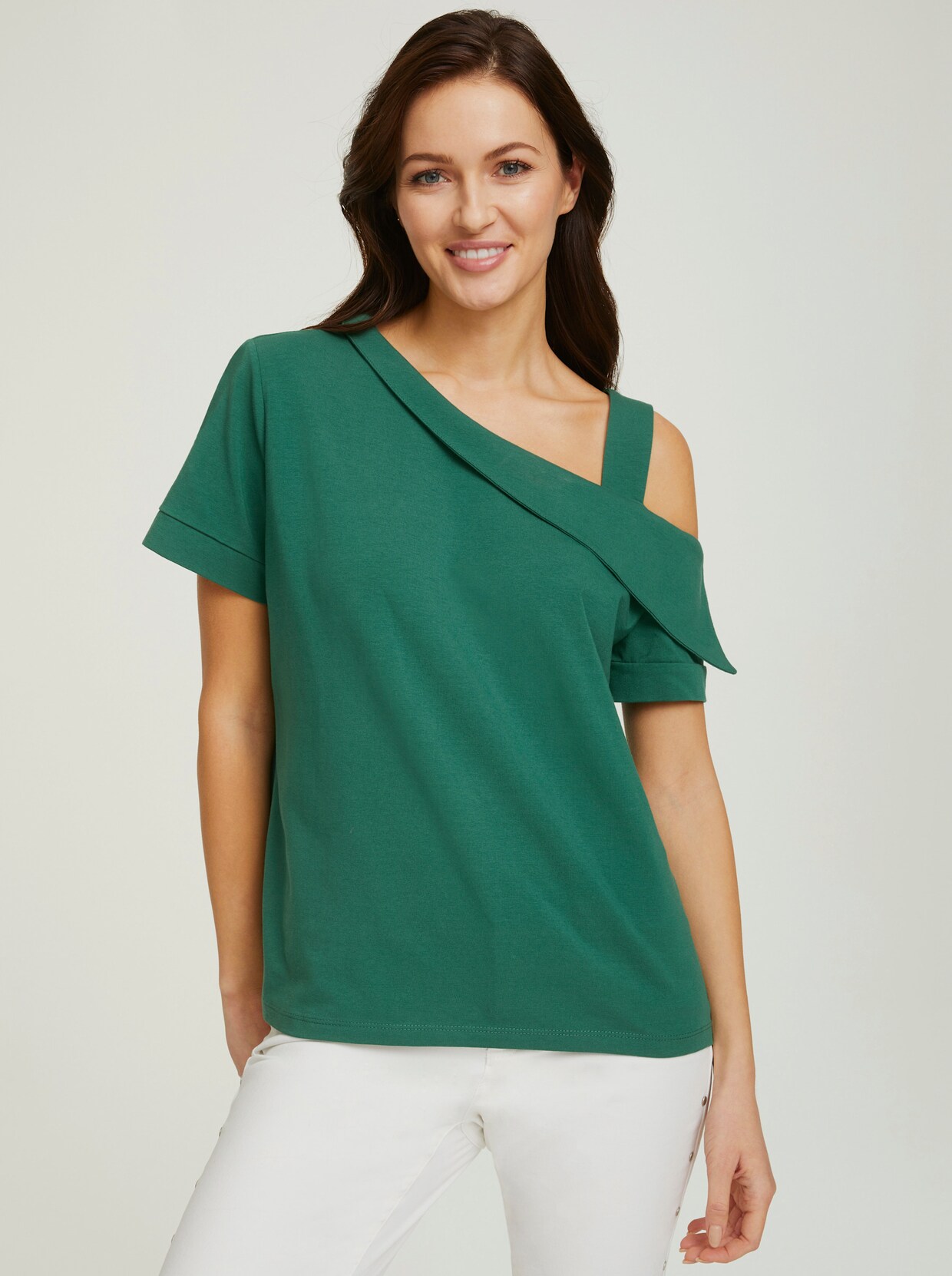 heine Shirt - dunkelgrün