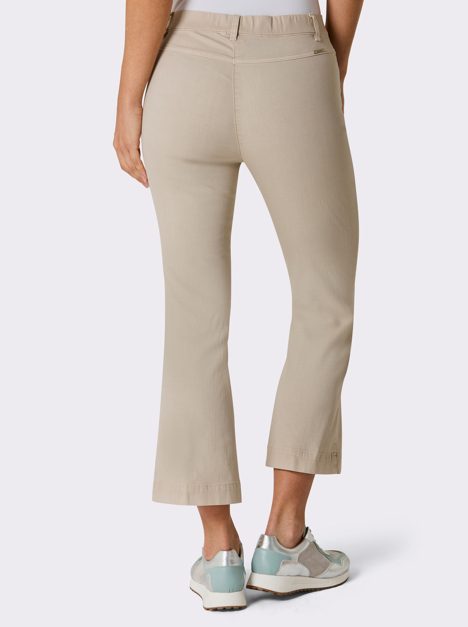 Ascari Schlupfjeans in 7/8-Länge - sand