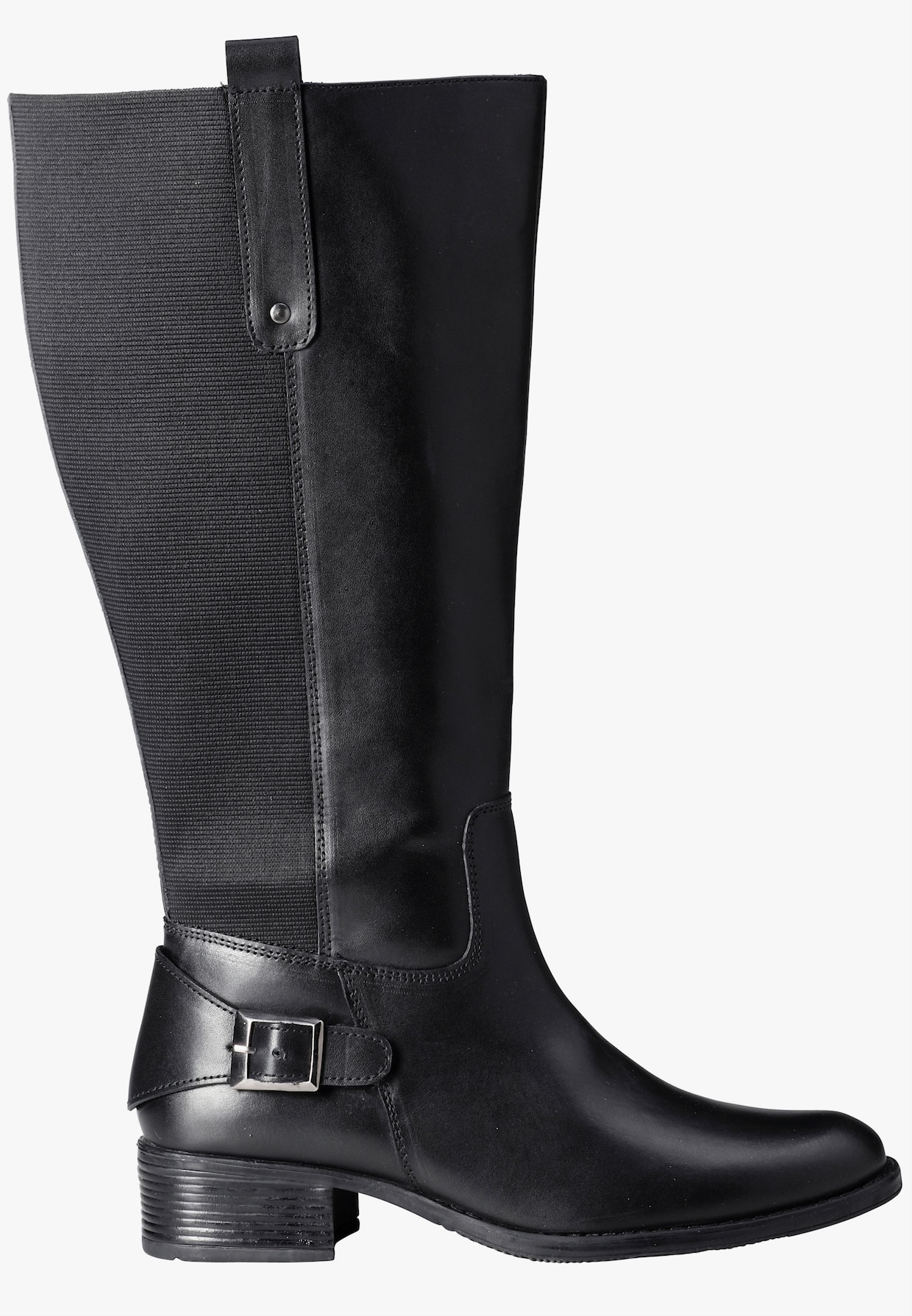 sheego Weitschaftstiefel - schwarz