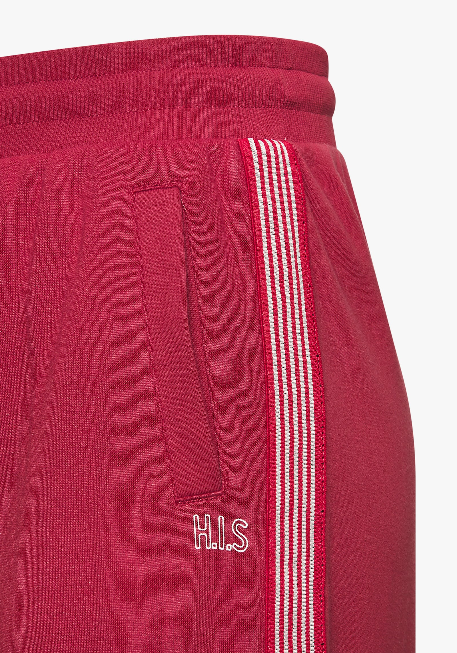 H.I.S Pantalon détente - rouge