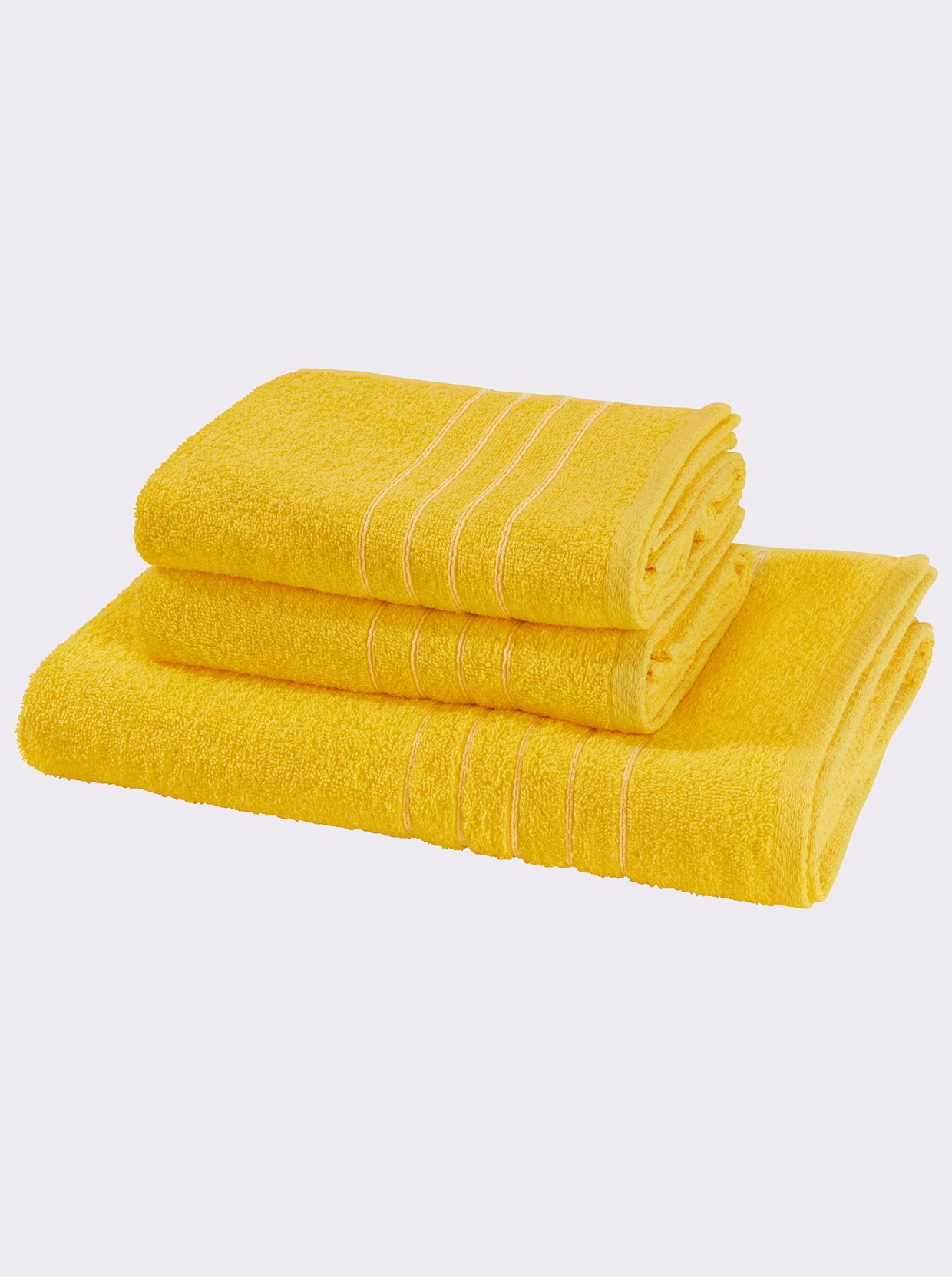 wäschepur 3dílné výhodné balení - žlutá