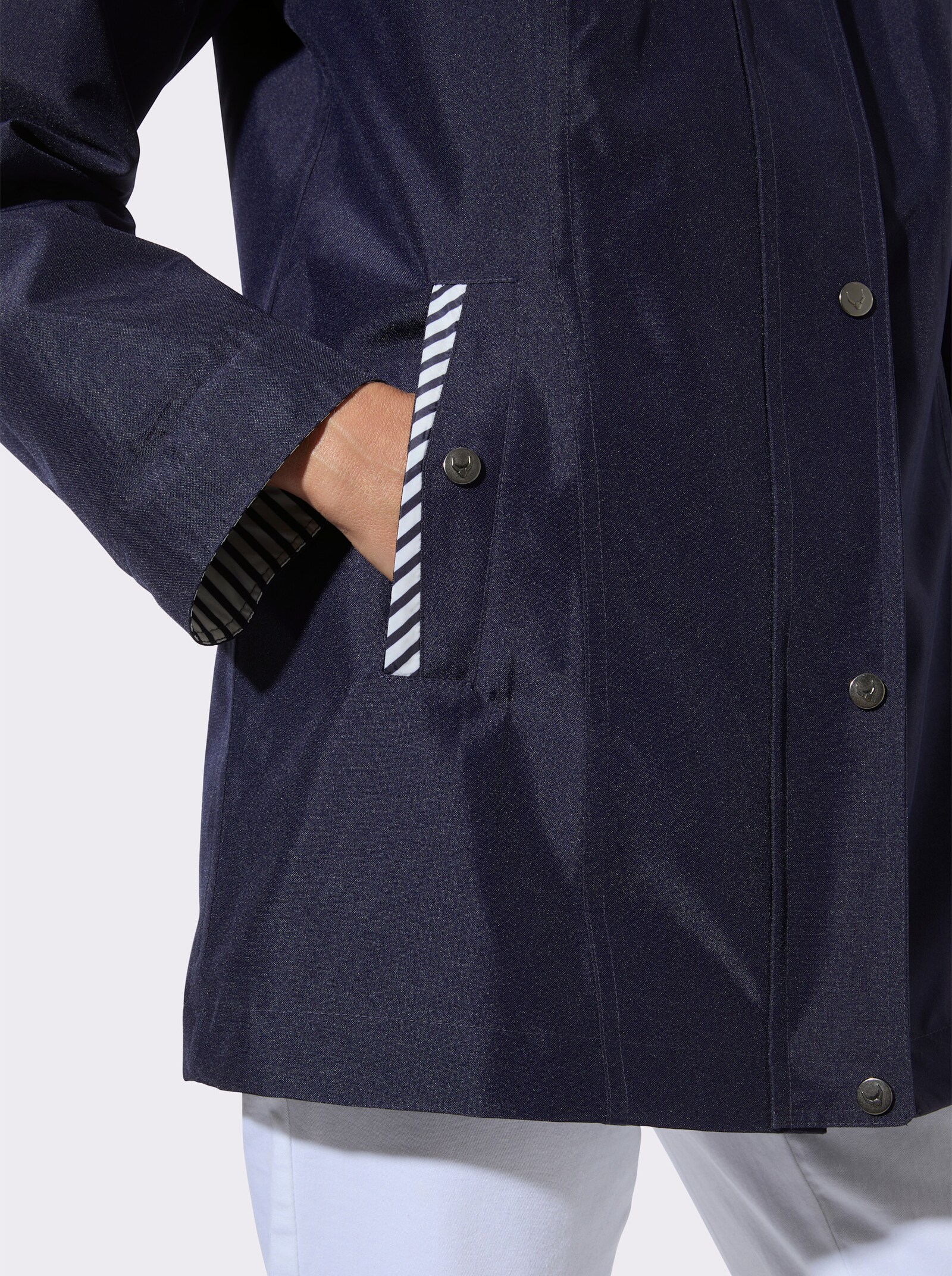 Funktionsjacke wind- und wasserabweisend - marine