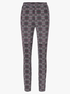 Leggings - rot-kariert