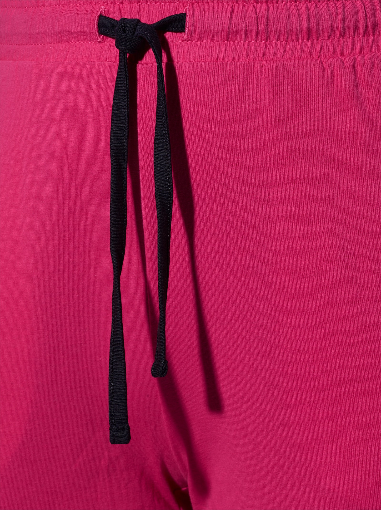 Freizeithose in Capri-Länge - pink