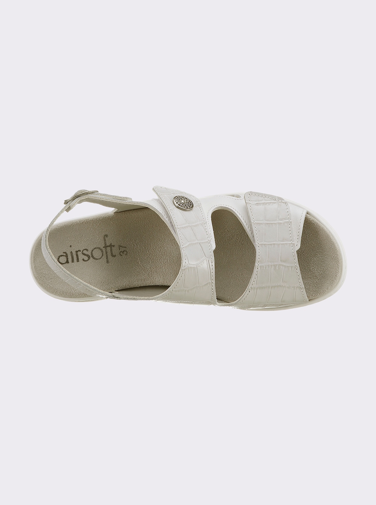 airsoft comfort+ Sandalen - wit