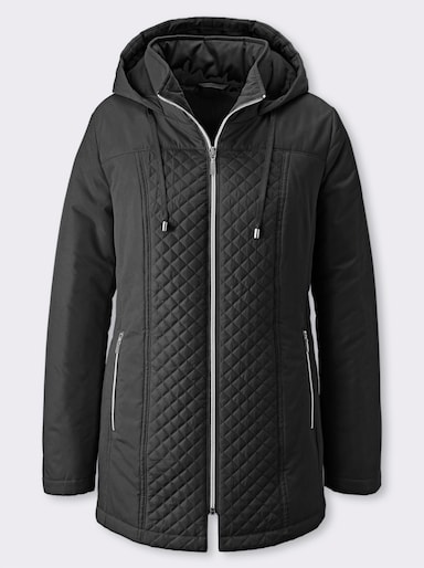 Steppjacke - schwarz