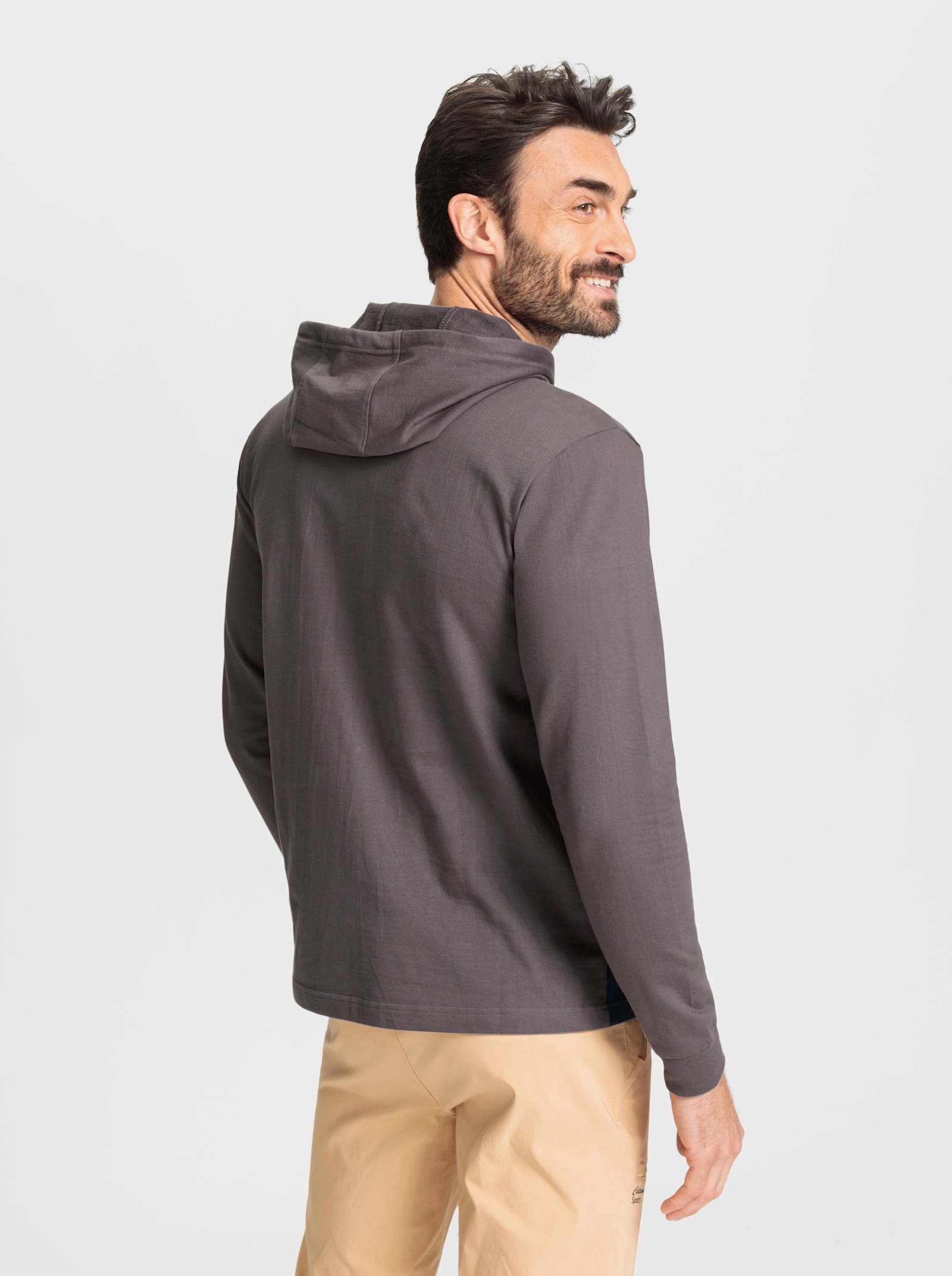 Catamaran Sports Sweatshirt mit Kapuze - ocker