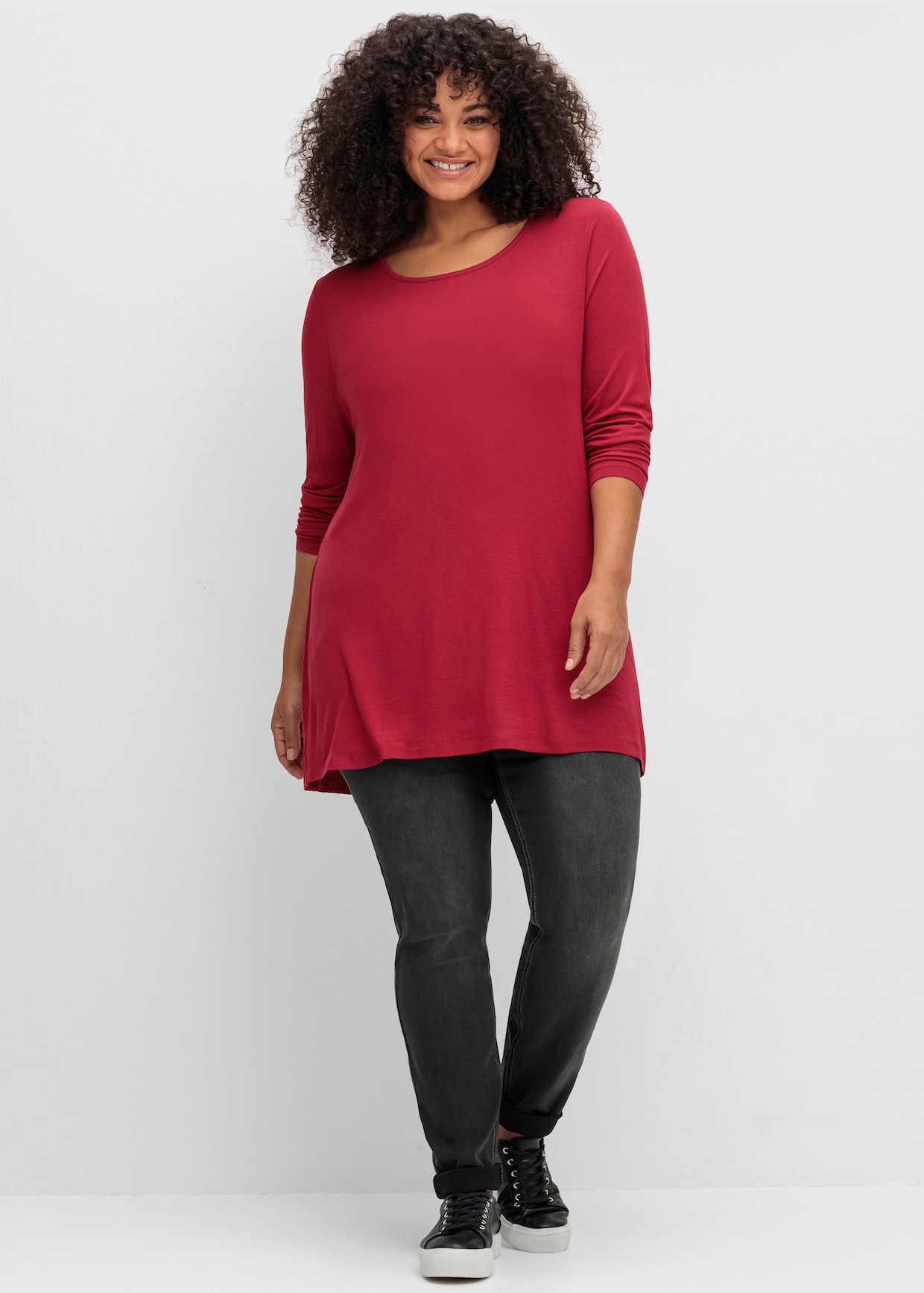Longshirt - kirsche