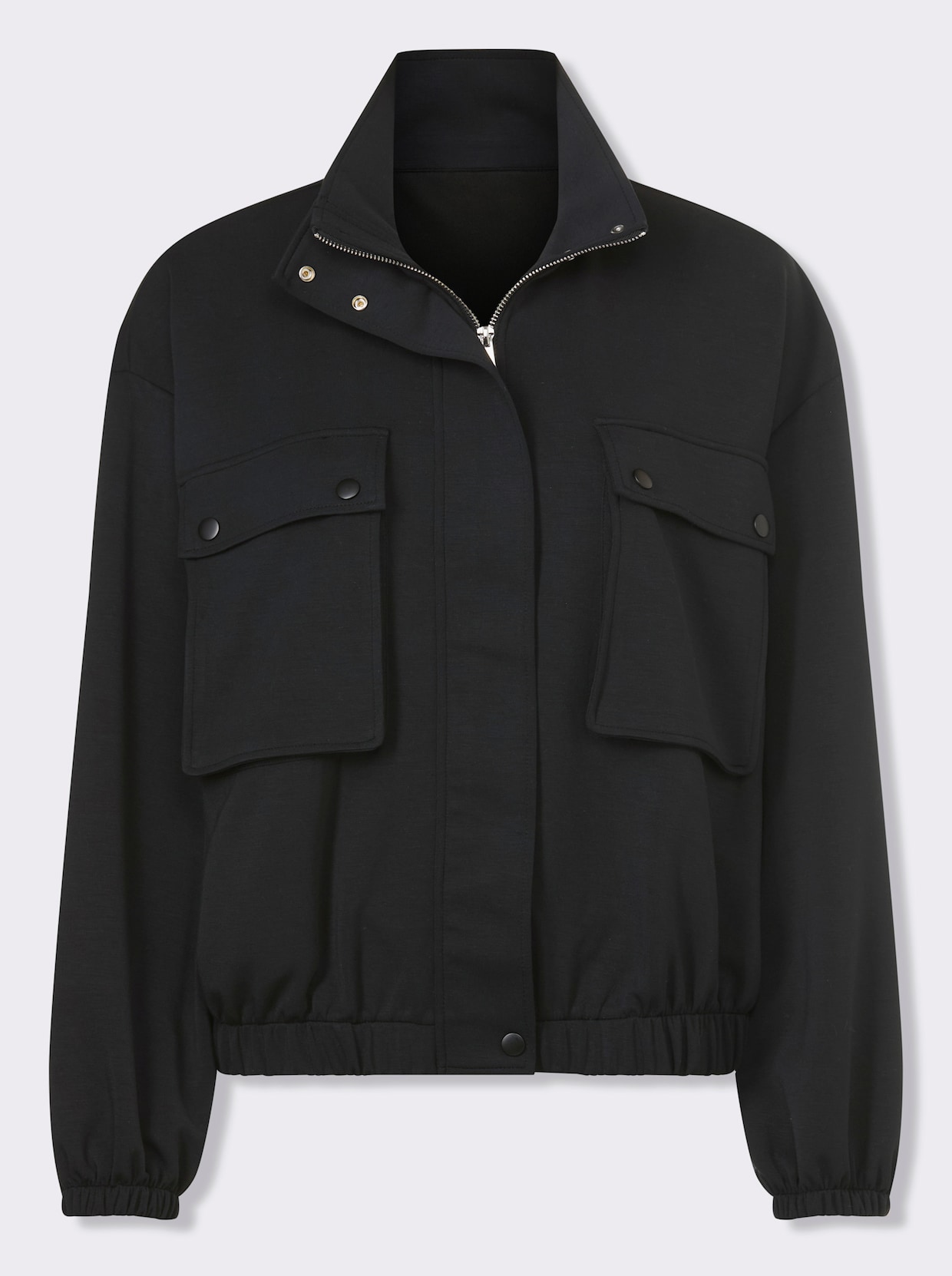heine Sweatjacke - schwarz